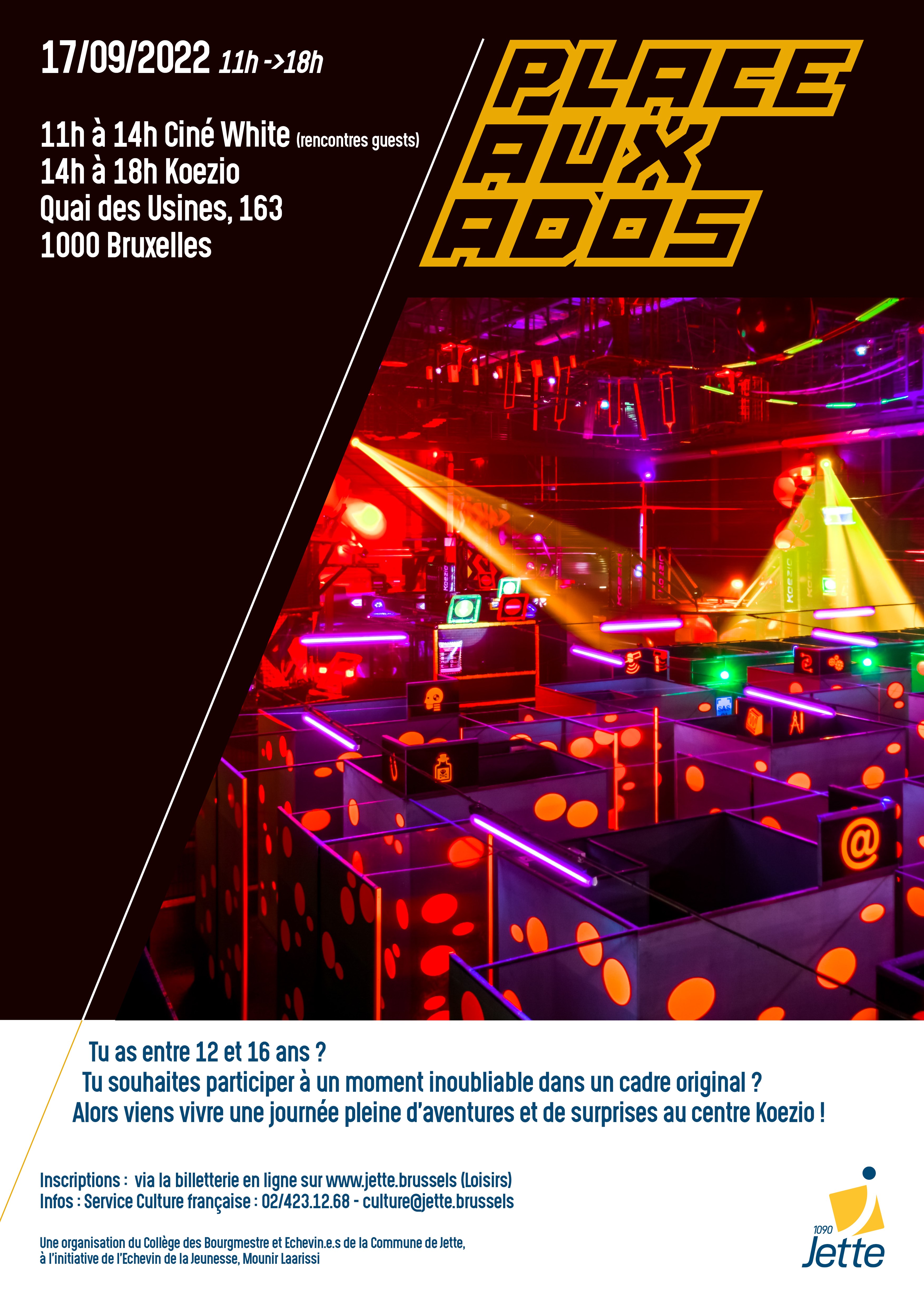 17 septembre 2022 : Place aux ados
