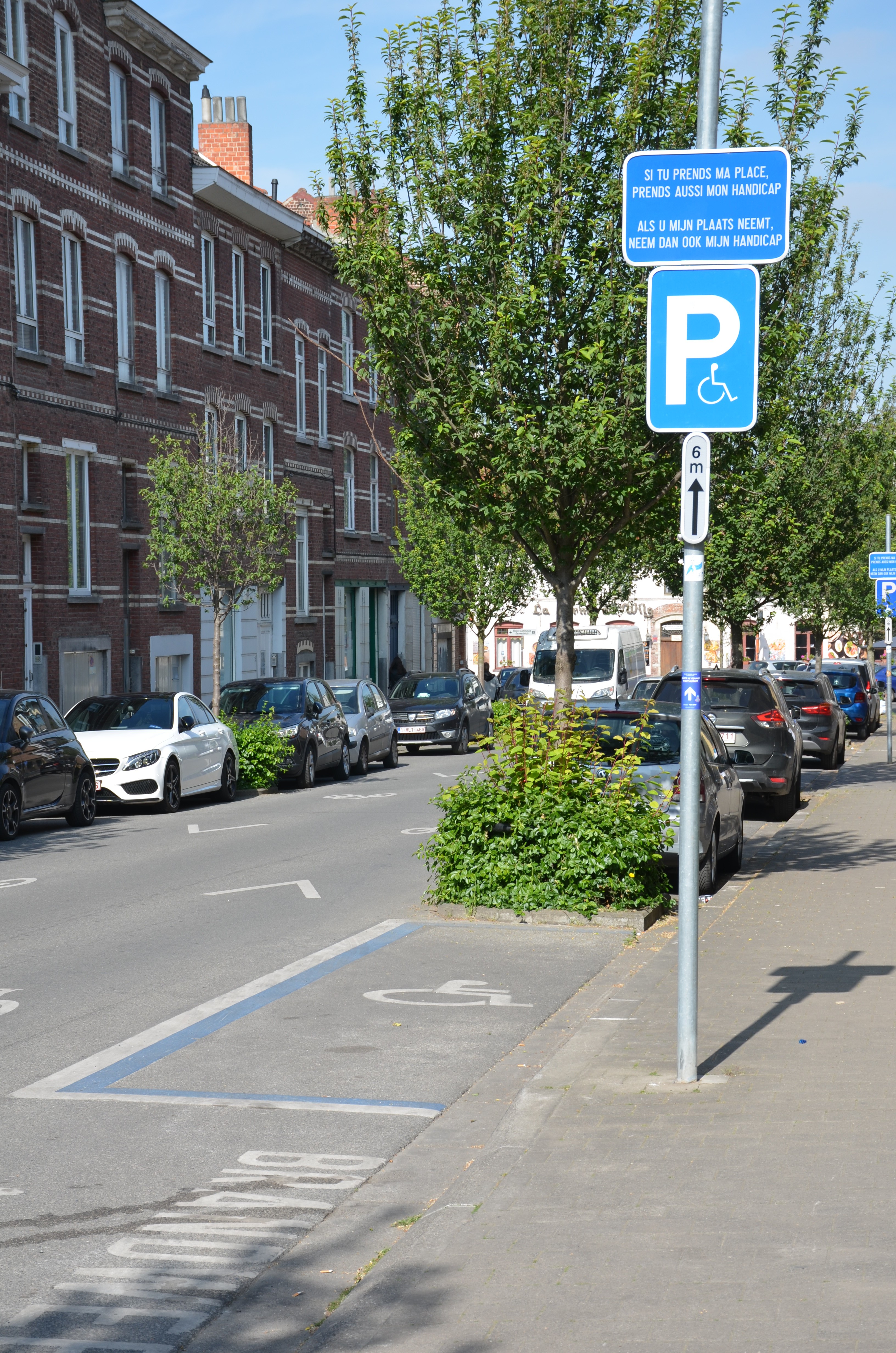 Stationnement handicapé