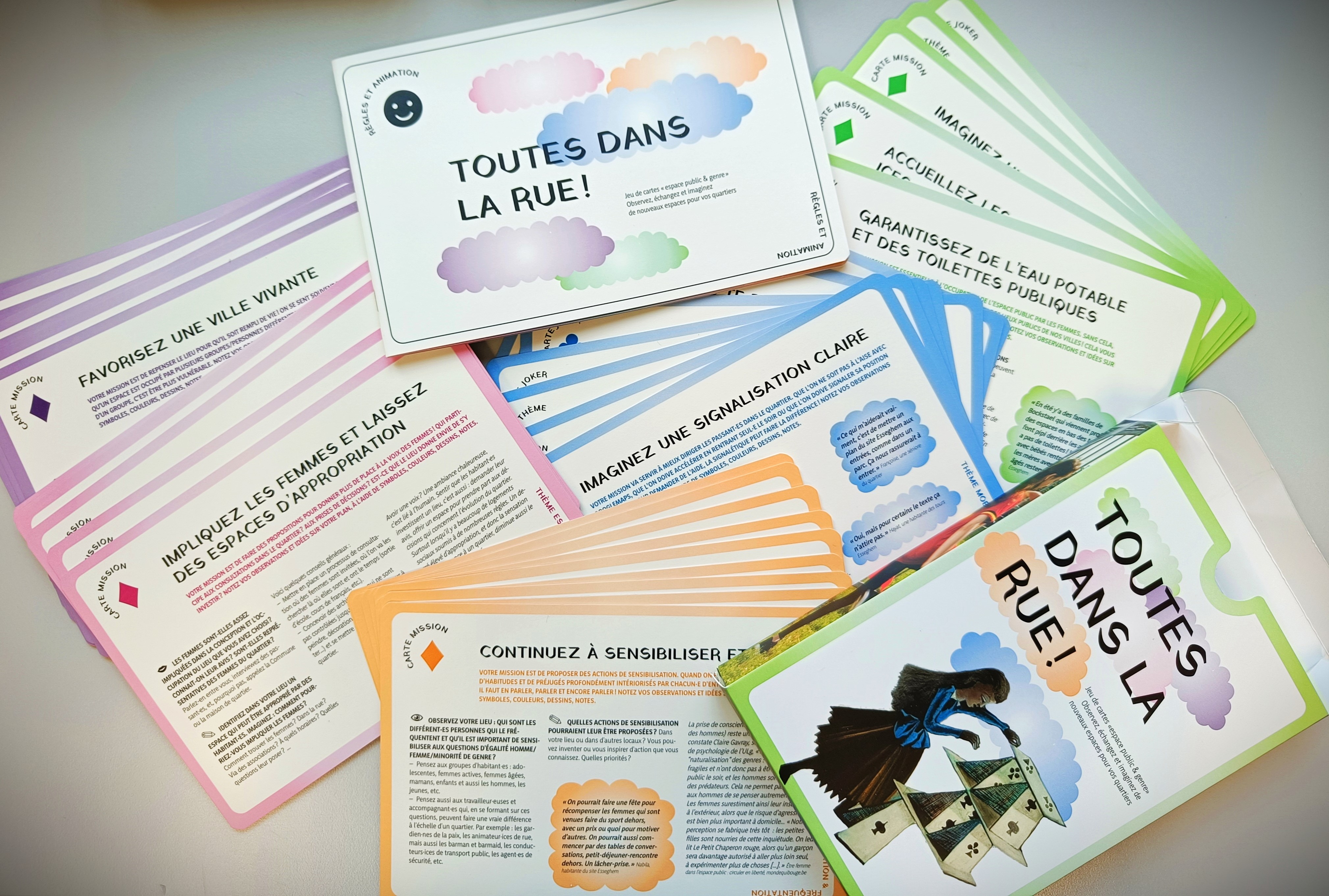 'Tous.tes dans la rue !' : Un jeu pour aborder la question du genre et de l’espace public