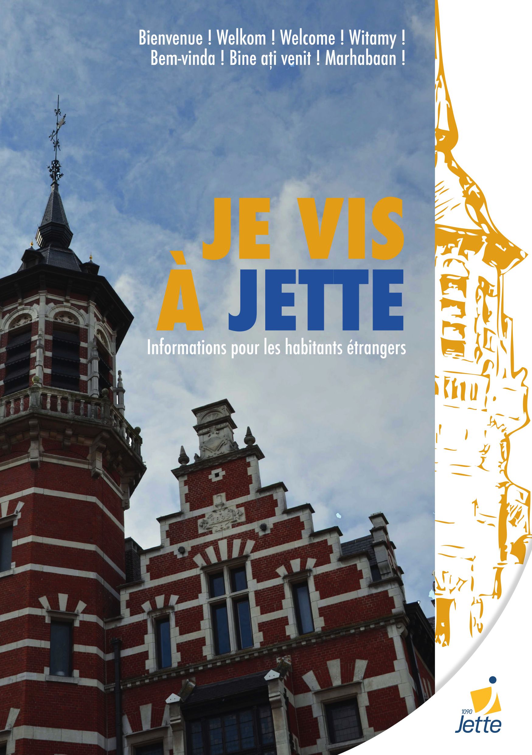 couverture de la brochure 'Je vis à Jette' FR